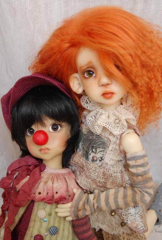 Здравствуй, клоун — Куклы Kaye Wiggs (Кайе Виггс): авторские BJD (БЖД) (фото 5)