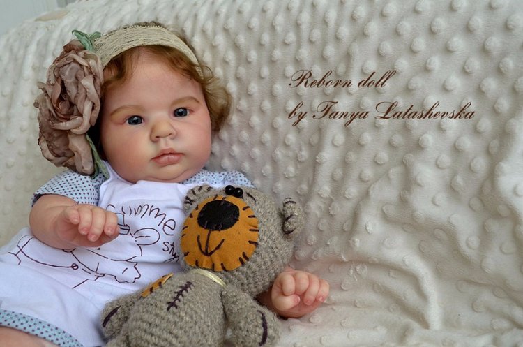 Ладушка, кукла реборн Татьяны Латашевской
