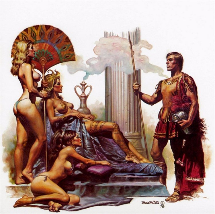 Мир фантастической живописи Бориса Вальехо