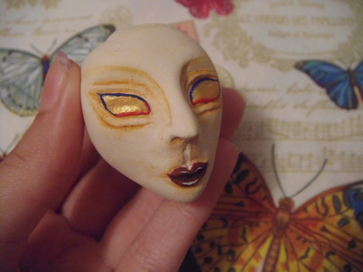 Кукольный эксперимент 4: кукла в смешанной технике