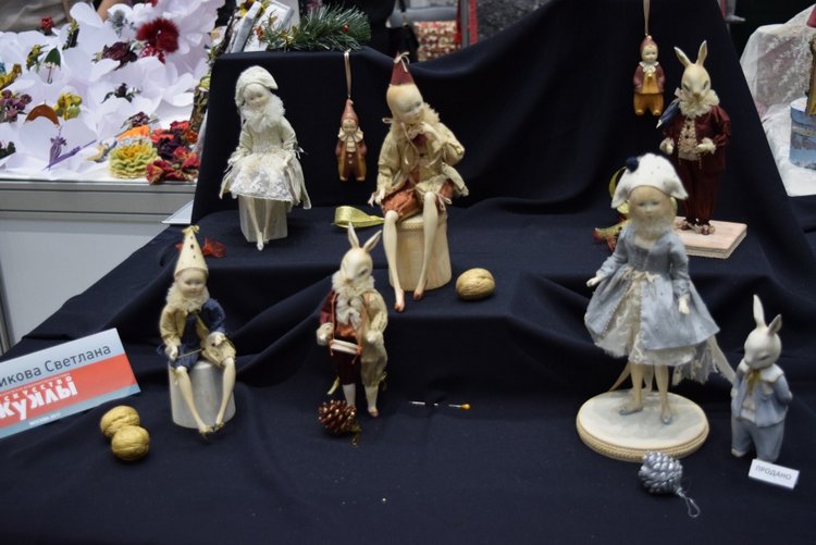 VIII Московская международная выставка Искусство куклы. Таланты и поклонники. Часть I