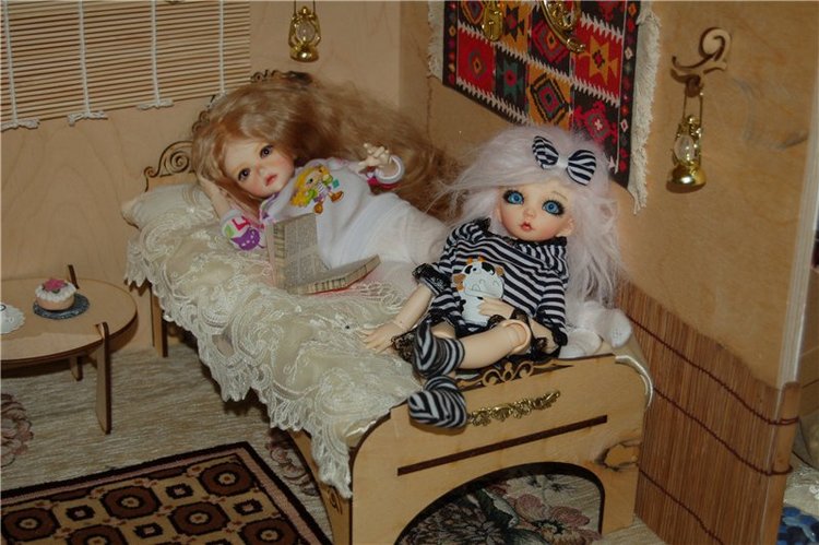 Пижамная вечеринка — Фотоистории с куклами BJD (БЖД): сериалы (фото 2)