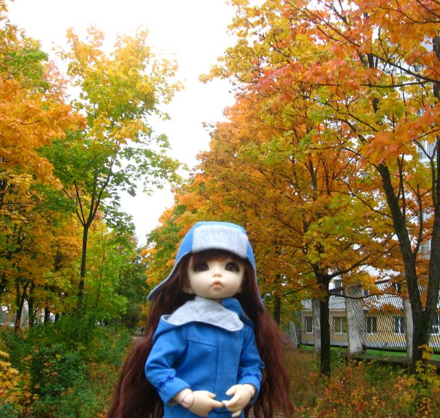 Осенняя прогулка Мини и Мики (фото 10)