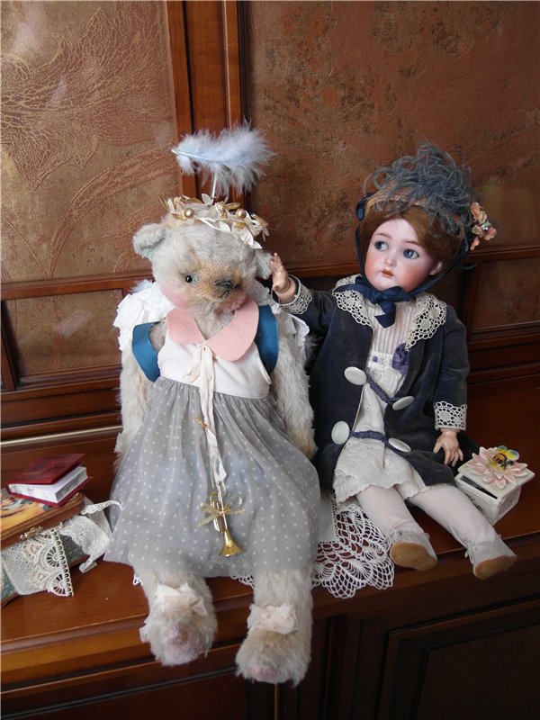 Антикварные куклы... детали