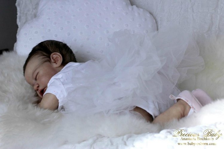 Малышка Квини. Кукла реборн Анастасии Бочковой