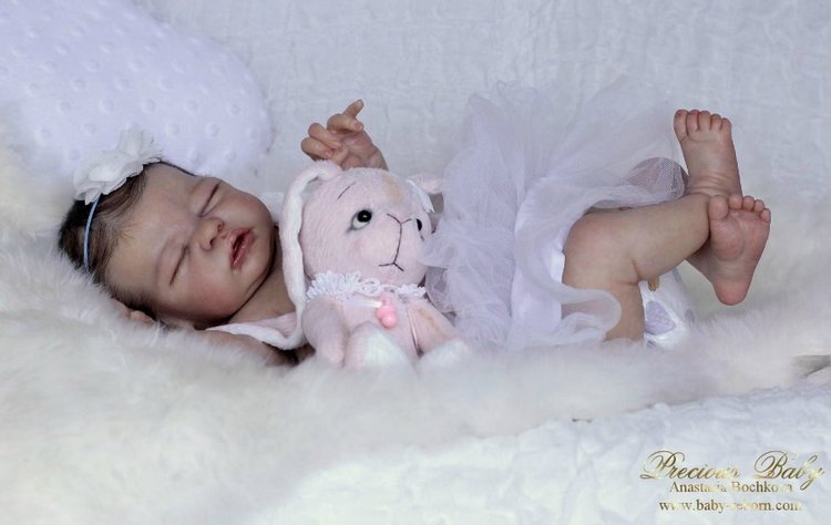 Малышка Квини. Кукла реборн Анастасии Бочковой