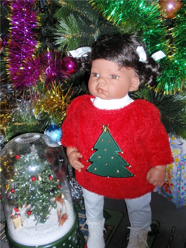 Подарок к рождеству. Коллекционная кукла Lee Middleton