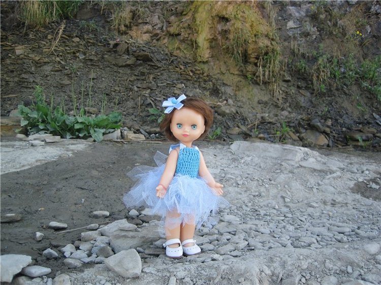 Галчонок и лето. Винтажна куколка СССР Галя