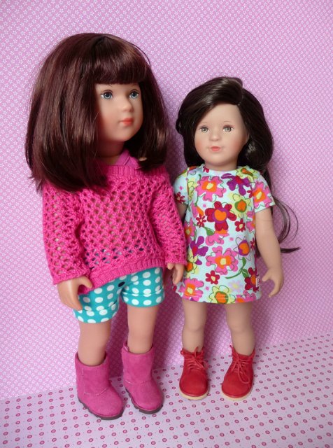 Игровые куклы К.Крузе Helena, Laura, Kiki, Julie и Мари Крузе