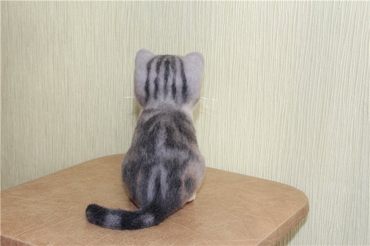 Котик Дени. Авторская игрушка Анны Ястрежембовской (фото 9)