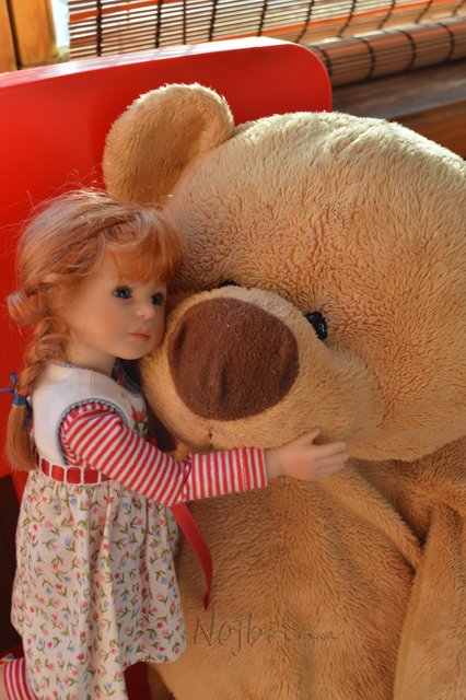 Плюшка и мишка. Кэнди от Heidi Plusczok (фото 4)