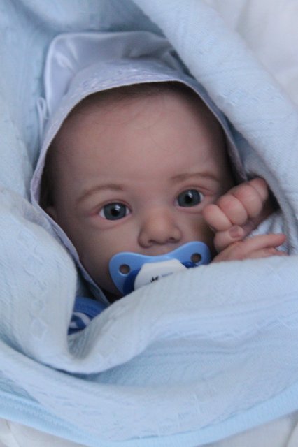 Малышок кукла-реборн Элины Кудрявцевой