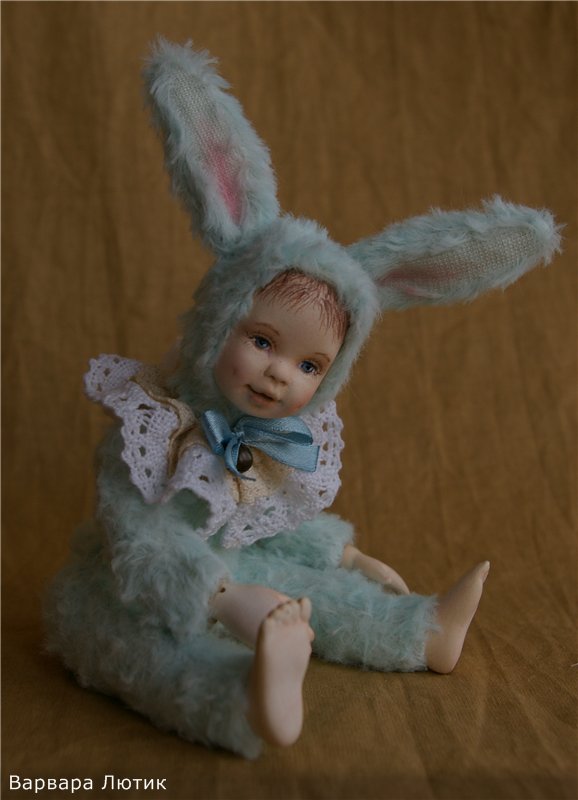 Детки в пушистых костюмчиках. Авторские куклы тедди долл (фото 7)
