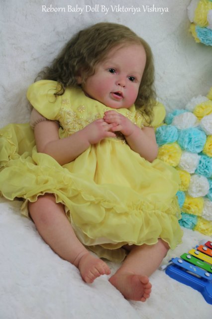 Пухляшка Джорджия... Куколка реборн Виктории Вишни | Бэйбики Пухляшка Джорджия... Куколка реборн Виктории Вишни