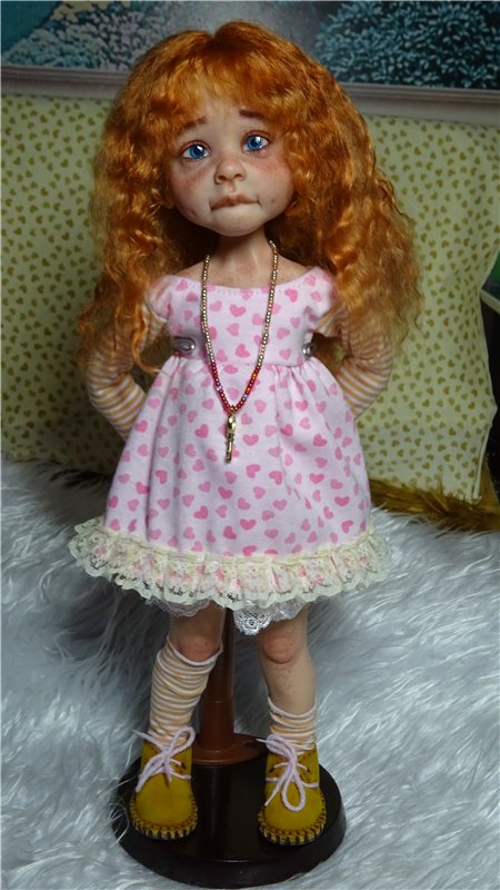 Клементина. Авторская кукла Кондрашовой Ирины