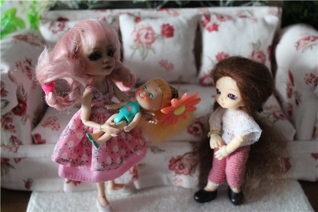 Чаепитие у Розочки — Куклы Fairyland (ФэйриЛэнд): BJD (БЖД) (фото 9)