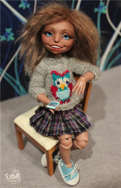 Мирелька, авторская шарнирная кукла Марии Пикуновой "Домисоль" (фото 5)