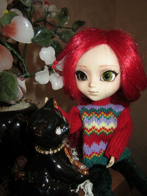 Внимание, кукла Пуллип Грелль, дубль два. А у вас бывают ревнивые куклы (фото 4)