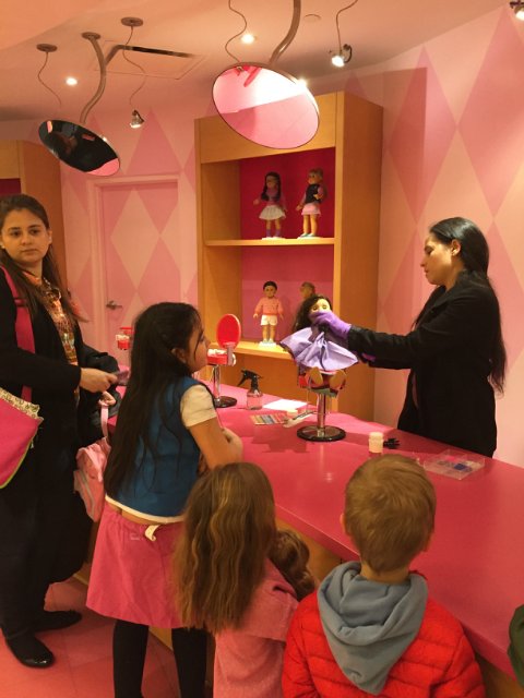 Магазин American Girl в Нью Йорке | Бэйбики Магазин American Girl в Нью Йорке