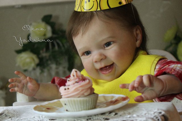 Дарю свою улыбку! Куклы реборн Елены Ядриной