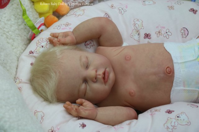 Нежнуля Ноа...Куколка реборн Виктории Вишни