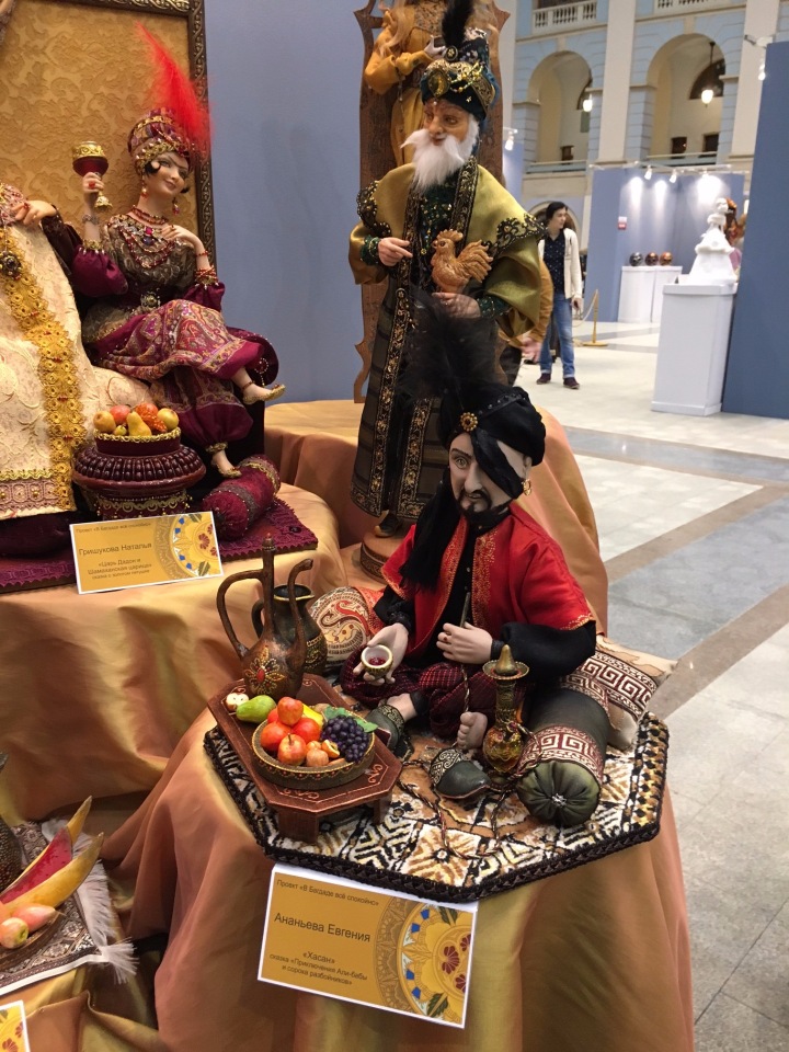 Москва "Гостиный двор" 2016 - Международная выставка "Искусство куклы" - мой взгляд