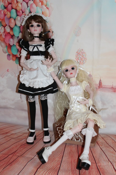 Засияли две звездочки - Куклы Звезды Подиума. ООАК, 5-ый молд, 60 см