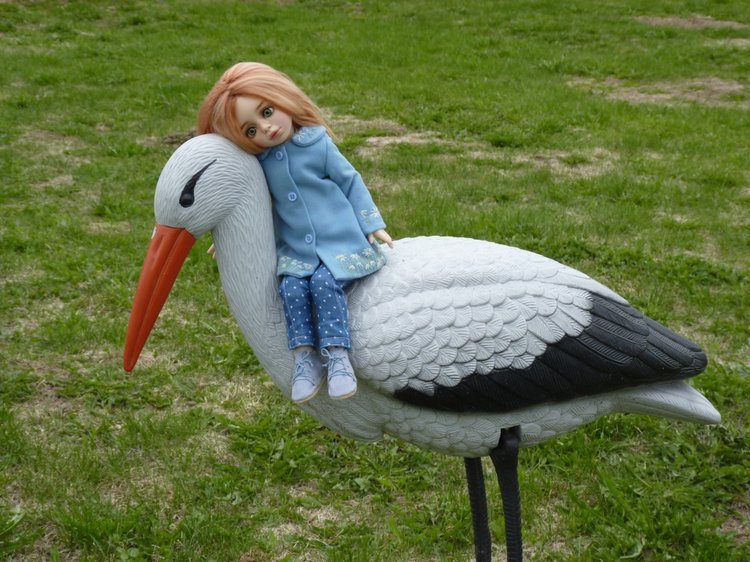 В погоне за весной — Домашние фото авторских кукол: личные коллекции