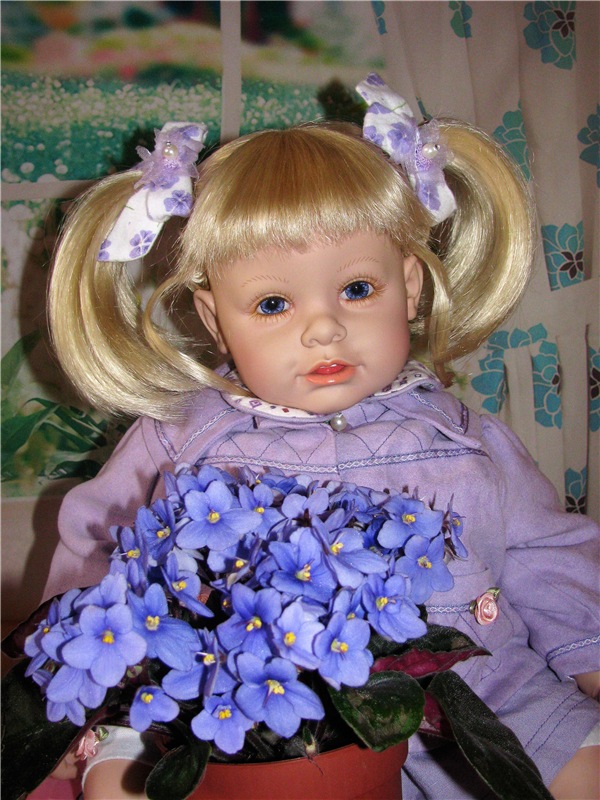 Моя Адора Фиалка — Куклы Adora (Адора): коллекционные виниловые