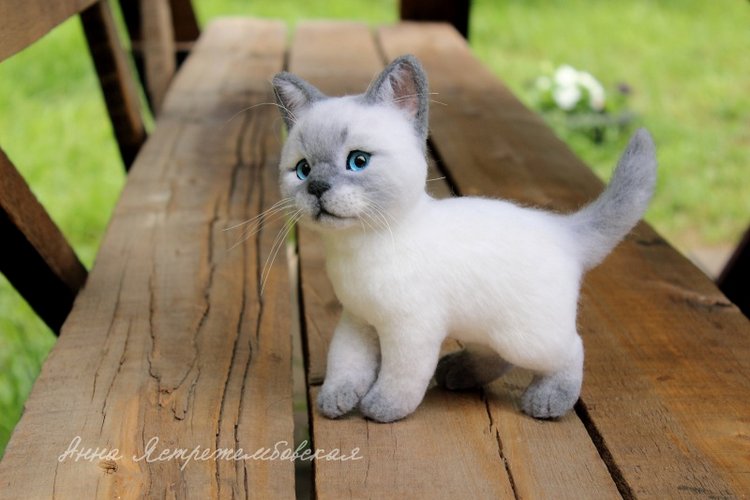 На прогулке — Валяные игрушки из шерсти: сухое валяние