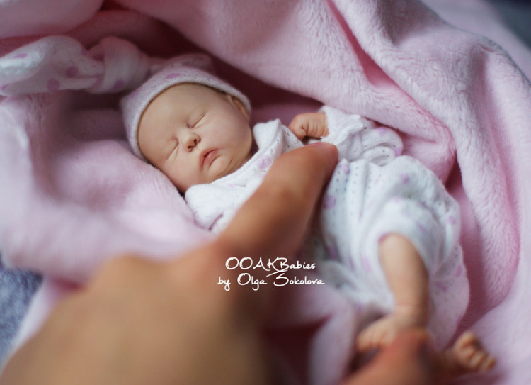 Георгий и Маруся. Младенцы ООАК Ольги Соколовой (фото 7)