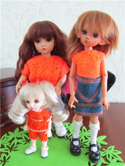 Оранжевое утро — Одежда и обувь для кукол BJD (БЖД): 1/3
