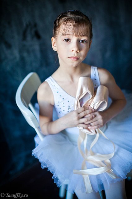 Голубая танцовщица или Магия балета. Фарфоровая коллекционная кукла от Донны Руберт