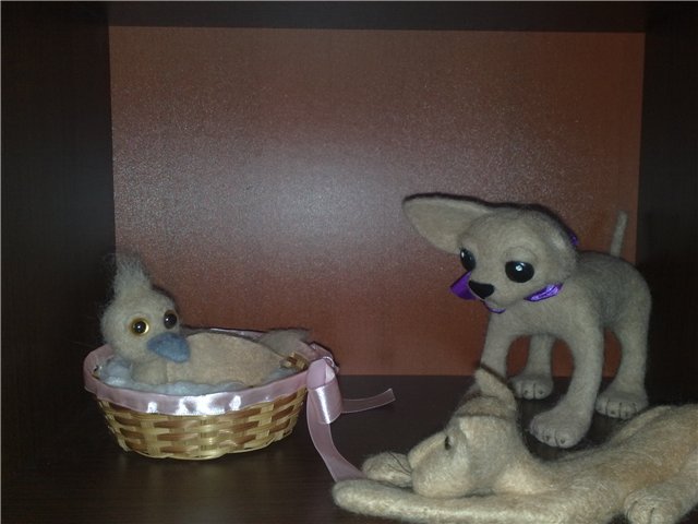 Птенчик своими руками — Текстильные игрушки и примитивы: кофейные (фото 4)