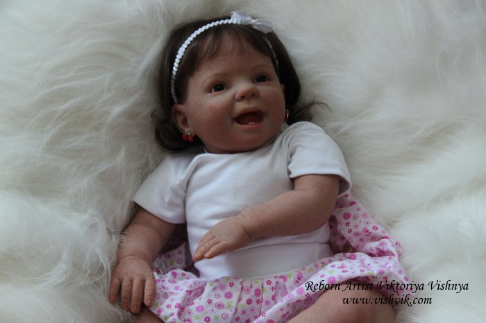 Белоснежка... Снежка.. Кукла реборн Вишни Виктории (фото 6)