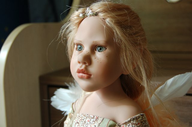 Коллекционная кукла Viola Arvensisc - эльф в мире людей