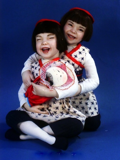 Девочки с глазами цвета шоколада от Стефании Кейли (Stephanie Cauley)