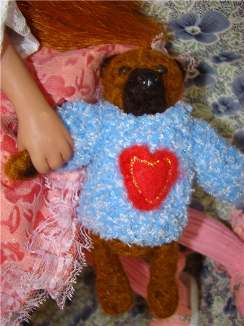 Эмма - рыжее чудо. Авторская кукла Кондрашовой Ирины