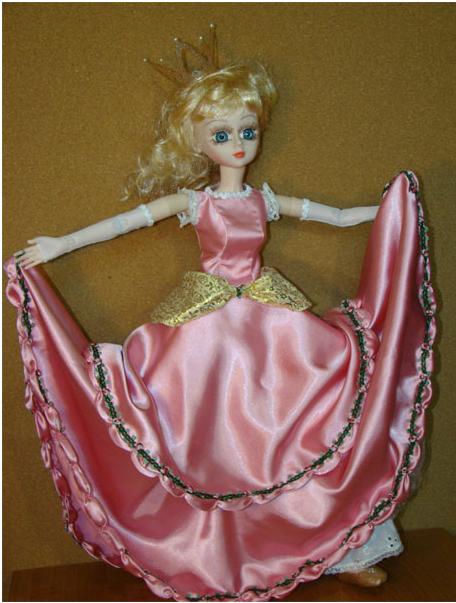 Наряд для золушки — Одежда и обувь для кукол своими руками: фото (фото 2)