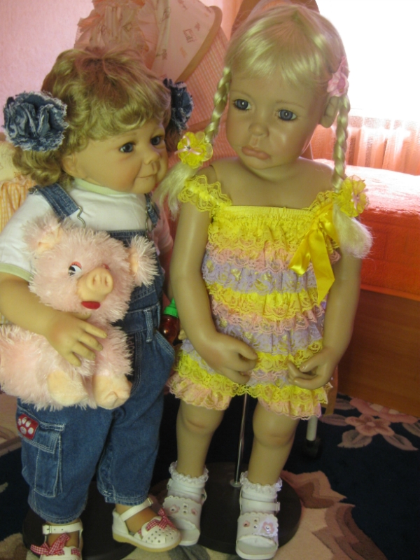 Мои старшенькие в няньках