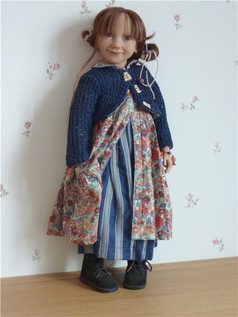 Три сестры. Тринти Trintje, Зора Zora и Селеста Celeste от Цвергназе Zwergnase. Коллекционные куклы (фото 5)