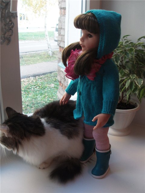 Наши обновы. Вязаная одежда для кукол (фото 6)