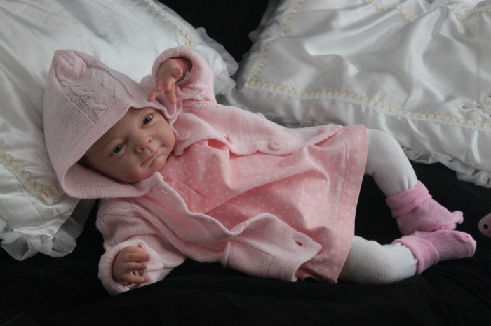 Девочка Ника. Куколка реборн Вишни Виктории (фото 6)