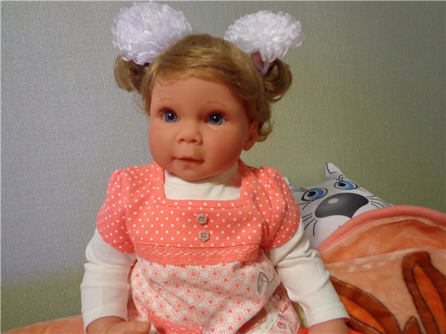 Моя Маруся! Любимая куколка от Lee Middleton и Рева Шик