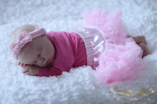Маленькая снежинка! Кукла реборн Анастасии Бочковой
