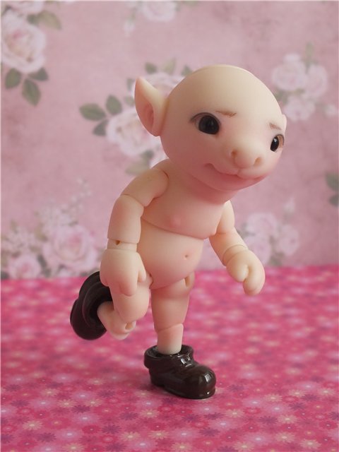 А кто к нам приехал!... Крошка гном Бильбо от Dream High Studio (фото 8)