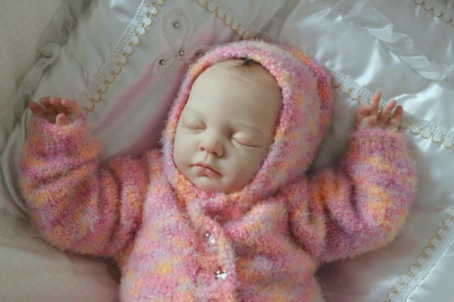 Весенний цветочек... Куколка реборн Виктории Вишни