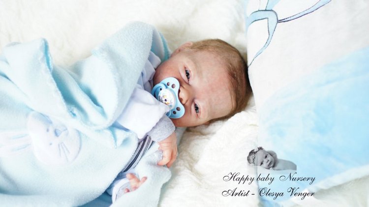 Андрейка-Веселейка. Кукла реборн Олеси Венгер