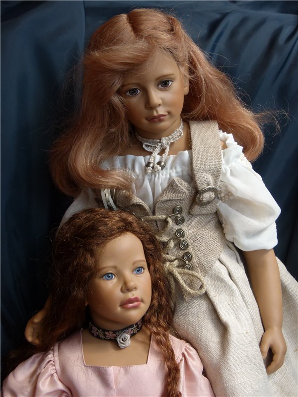 Тургеневские барышни на немецкий лад. Melisande и Kati от Marianne Eder и Ilse Wippler