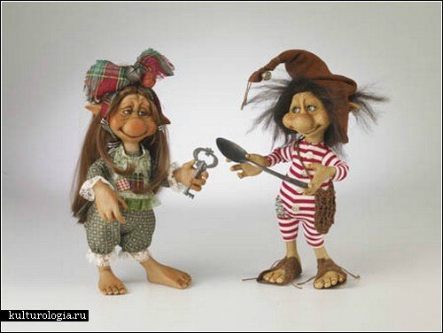 Микромир Силке Янас-Шлессер. Куклы Silke Janas-Schloesser dolls